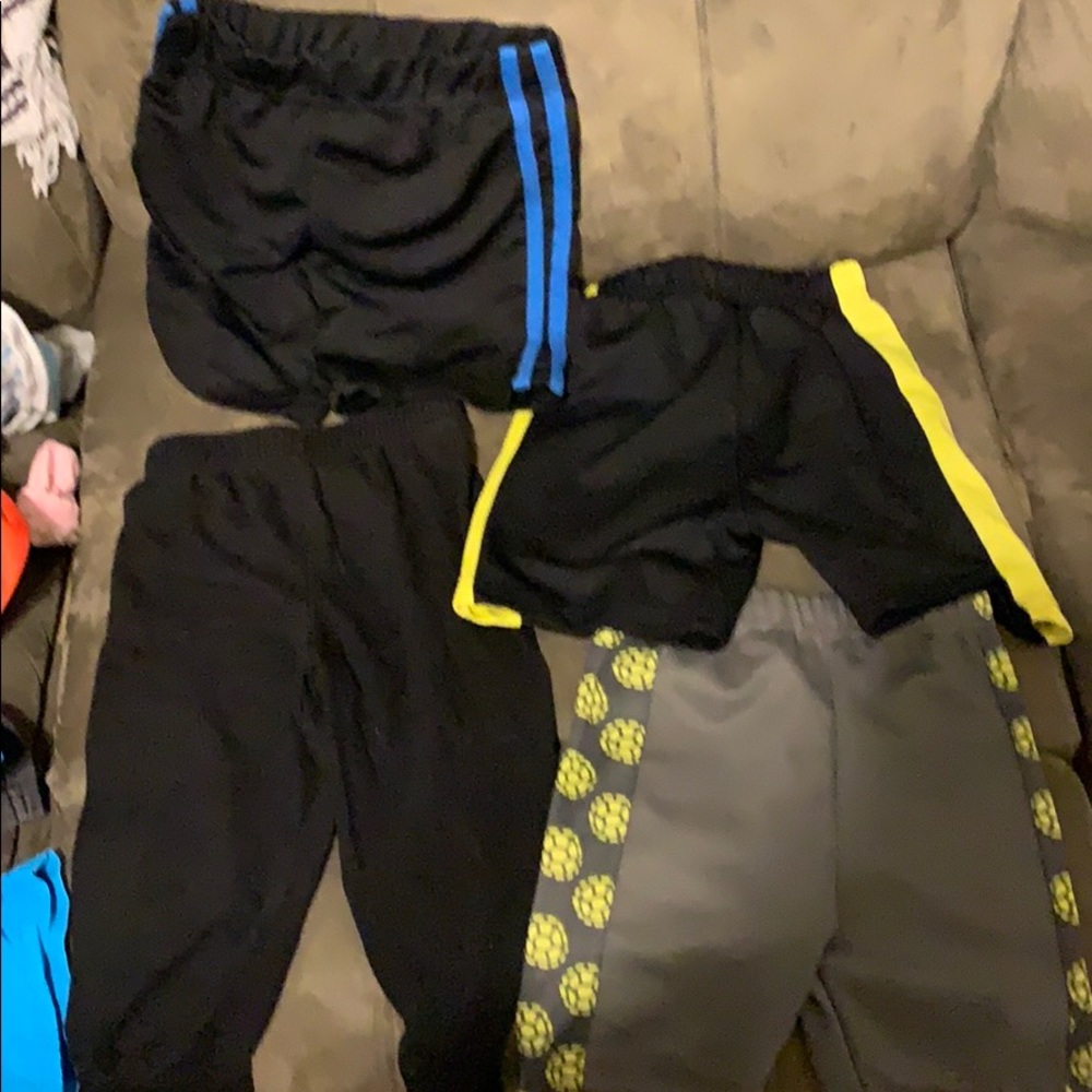 Mixed soft pants/shorts for toddler boy!